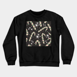 Candy Cane Christmas Crewneck Sweatshirt